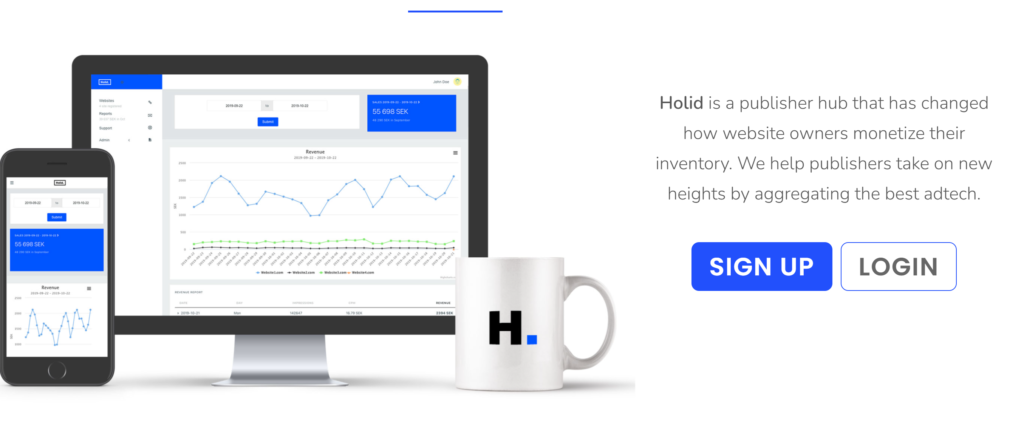 holid.io High CPM ad Network For Publishers In 2023 ad-coree.com
